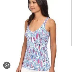 Lilly pulitzer size small tank in Red Right Return